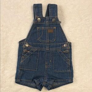 Lee Blue Denim Shorts Adjustable Straps